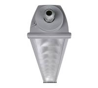 Plafoniera Stagna Beghelli in acciaio Led 2x36W 4000K IP66 120 cm A236RD