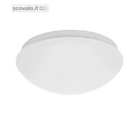 Plafoniera Stagna E27 con Sensore di Movimento Microonde IP44 277mm