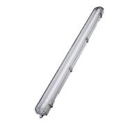 Plafoniera stagna ip65 120 cm per 2 tubi x 36w attacco t8 corpo tecnico anti-umi