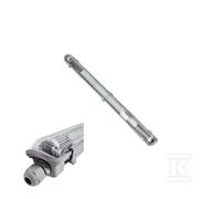 Plafoniera stagna LED 1xT8 60cm IP66 con riflettore HDL118RF