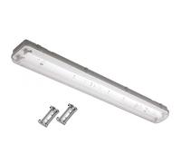 PLAFONIERA STAGNA LED COMPLETA DI NEON TUBO T8 60-120-150 CM 220V SOFFITTO IP65