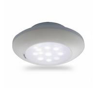 Plafoniera Stagna LED da Incasso in ABS Bianco - IP65 - Luce Fredda 6000K