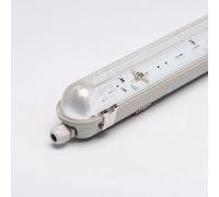 PLAFONIERA STAGNA PER 1 TUBO LED 150CM CABLATA IP65 | TEPLA