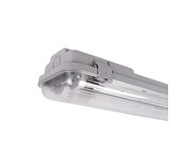 Plafoniera stagna per 2 tubi LED 120cm - IP65