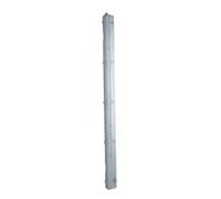 Plafoniera stagna per tubi LED attacco 2xT8 da 230V in PC H 156 cm Bianco-grigio