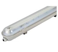 PLAFONIERA STAGNA TIPO DISANO IP65 1X36 PER TUBI A LED T8 IGNIFUGA