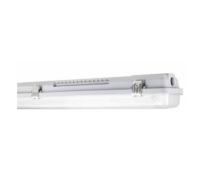 Plafoniera stagna vuota Ledvance Osram per Led 60 cm 2x18W IP65 DP600HOUS2XG4