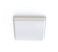 Plafoniera Stanza da Bagno Sensore di Movimento IP44 2x E27 Bianco B:25 CM H: