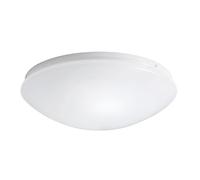 Plafoniera | STELLA | Attacco a 3 luci Ø37,5 cm per lampadine E27 | Plafoniera LED rotonda, bianca, adatta per soggiorno, corridoio, studio, ufficio