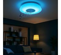 Lampada Da Soffitto Con Effetto Stellare RGB LED CCT Bluetooth Con Altoparlante [EEK: Inaditato]