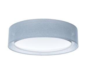 Plafoniera Tessuto Tondo Blu Camera da Letto E27 Ø60 CM Deckenleuchte Soggiorno