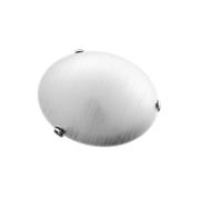 PLAFONIERA TONDA APPLIQUE IN VETRO DA SOFFITTO 1 LUCE 25 CM