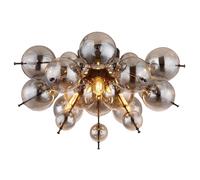 Globo Lighting Udo lampada da soffitto 3x25 W nero-fumé 15633DS
