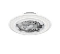Plafoniera Ventilatore da Interno a led in PLASTICA Bianco Opaco