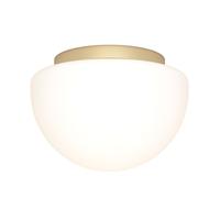 Plafoniera Vetro Schermo Oro Camera Ø31 , 5 CM E27 Deckenleuchte Blendarm