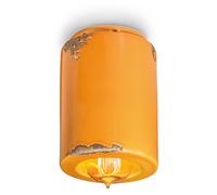 PLAFONIERA VINTAGE GIALLO C985(VIG)
