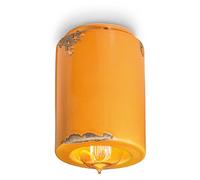 PLAFONIERA VINTAGE GIALLO C985(VIG)