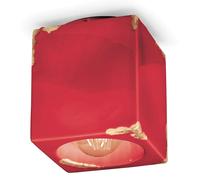 PLAFONIERA VINTAGE ROSSO C987(VIR)