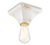 PLAFONIERA VINTAGE BIANCO C135(VIB)