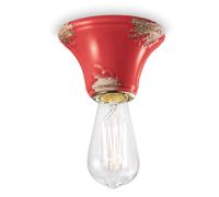 PLAFONIERA VINTAGE ROSSO C133(VIR)