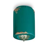 Plafoniera Vintage verde Ferroluce