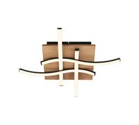 Plafoniera Vintage Vinka Metallo Nero Led Integrato 14W 3000K