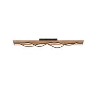 Plafoniera Vintage Vinka Metallo Nero Led Integrato 30W 3000K