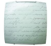 Plafoniera1Xe27 G.Filo Acciaio V.Lastra Scr - E-Energy