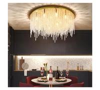 Plafoniere a catena di cristallo Nuova Lampara Compatible with la decorazione domestica Apparecchio illuminazione Lampade moderne a LED Compatible with soggiorno Lustri lusso, luci sospese