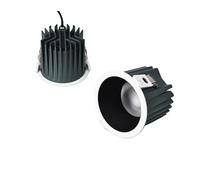 Plafoniere a LED da incasso a LED dimmerabili impermeabili IP65 corpo lampada in alluminio LED COB Downlight Cucina moderna Bagno Illuminazione domestica(Cold light 6000K,15W NO Dimmable)