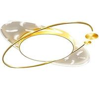 Plafoniere a LED dimmerabili for camera da letto, plafoniere moderne for sala da pranzo di forma ovale - Apparecchio di illuminazione remoto,Luce da soffitto