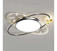 Plafoniere a LED dimmerabili for camera da letto, plafoniere moderne for sala da pranzo di forma ovale - Apparecchio di illuminazione remoto,Luce da soffitto