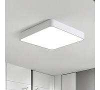 Plafoniere A Luce Bianca Fredda Da 6500K, Plafoniera A LED Quadrata Da 12 Pollici Con Montaggio A Filo, Apparecchio Di Illuminazione A Risparmio Energetico Con Superficie(400 * 400 * 25MM)