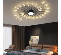 Plafoniere Led Luci Per Camera Da Letto Moderna Creativa Lampadario A Led Con Fuochi D'artificio Lampada Camera Da Letto Soggiorno Sala Da Pranzo(Size:28Heads)