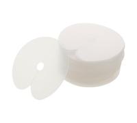 PLAFOPE 100 Pezzi Protezione Termica per Extension Capelli Distanziatori Trasparenti per Estensioni in Capelli Sintetici e Umani Scudi Termici Tondi Ultra Leggeri per Salone e Uso