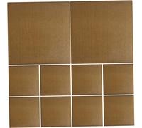 PLAFOPE 10pezzi Adesivi Isolanti Per Piastra Protezione Temperatura Per Arricciacapelli e Stirature Accessorio Per Parrucchieri e Domestico