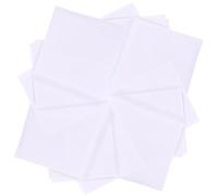 PLAFOPE 12 Pezzi Asciugamani in Cotone Bianco, Pratici Cuscinetti Antisudore, Asciugatura Rapida e Traspiranti, la Stagione Calda e Giochi