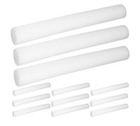 PLAFOPE 12 Pezzi Cilindri in Polistirolo per Composizioni Floreali e Lavoretti DIY Bastoncini in Gommapiuma per Modellismo e Accessori per Decorazioni Artistiche