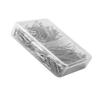 PLAFOPE 150 Pezzi Spillo tenendo le parrucche spille per parrucche blocco barrette forcine hair pin porta parrucca kit e forniture per la creazione di parrucche Placcatura di nichel Silver