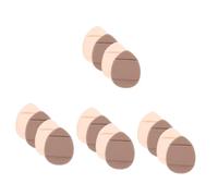 PLAFOPE 16 Pz soffio della punta delle dita mini piumini da cipria sbuffi di dita per il trucco Puff correttore Puff idrofilo piumini da cipria per cipria piumino da cipria triangolare