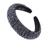 PLAFOPE 1pezzi Cerchiamo Di Generare Un Titolo Accattivante e Conforme Alle Linee Guida Fornite La Proposta Cintura Di Cristallo Elegante Per Accessorio Da Sposa Blu Scuro Per Cerimonie e