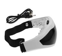 PLAFOPE 1pezzi Massaggiatore Per Occhi Ricaricabile Vibrante Multifrequenza Maschera Per Occhi Portatile Antistress Per Alleviare Affaticamento e Stanchezza Oculare