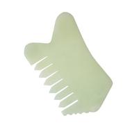 PLAFOPE 1pezzi Pettine Massaggiante Pietra Di Per Del Capelluto Strumento Di Rilassamento e Benessere Con Massaggio Linfoide e Miglioramento Della Salute