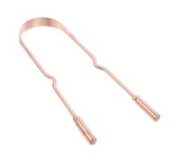 PLAFOPE 1pezzi Raschietto Per Lingua Rame Pulitore Per Fresco Strumento Per Orale Con Scatola Alitosi Ergonomico e