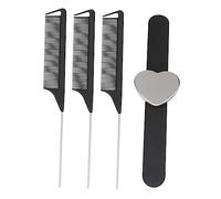 PLAFOPE 1set Pettine Bracciale Per Silicone Accessorio Per Parrucchieri Per Clip e Utensili Metallici e Facile Usare