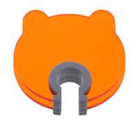 PLAFOPE 2 pezzi di protezione per lampada per unghie in gel a forma di orso, in plastica, per bloccare la luce blu, protezione, pannello di sicurezza per la protezione degli occhi per salone di