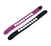 PLAFOPE 2 Pezzi Fascia Acupressure Regolabile in Poliestere per Testa e Collo Cintura Massaggiante Portatile per Stimolazione Digitopressione e Relax Fascia Antistress per Uomo e Donna