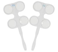 PLAFOPE 2 Pezzi Flipper Optometry Strumenti Di Allenamento Della Vista Lente Di Addestramento Della Vista Ottica Strumento Di Optometria Con Lente Di Orientamento A Doppia Faccia Flip