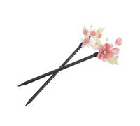 PLAFOPE 2 Pezzi Forcine per Chioma Vintage in Legno 2 Pezzi, Bastoncini per Acconciature Raccolte, Accessori Tradizionali Cinesi per Donna e Ragazze, Porta Panini Leggeri e Resistenti per