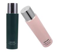 PLAFOPE 2 pezzi Spazzola Rotonda Retrattile da Viaggio per Capelli Ricci e Lisci Pettine Portatile per Styling e Asciugatura Design Compatto per Donna e Uomo